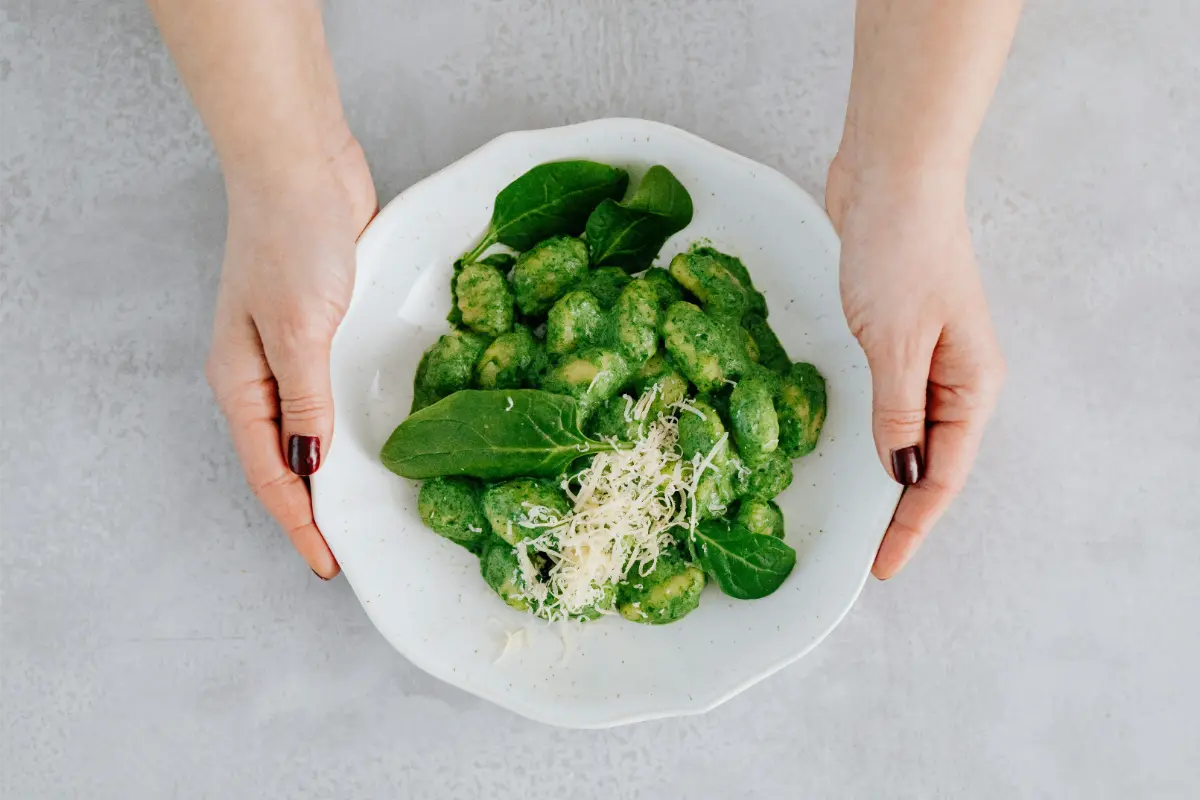 Gnocchi with pesto