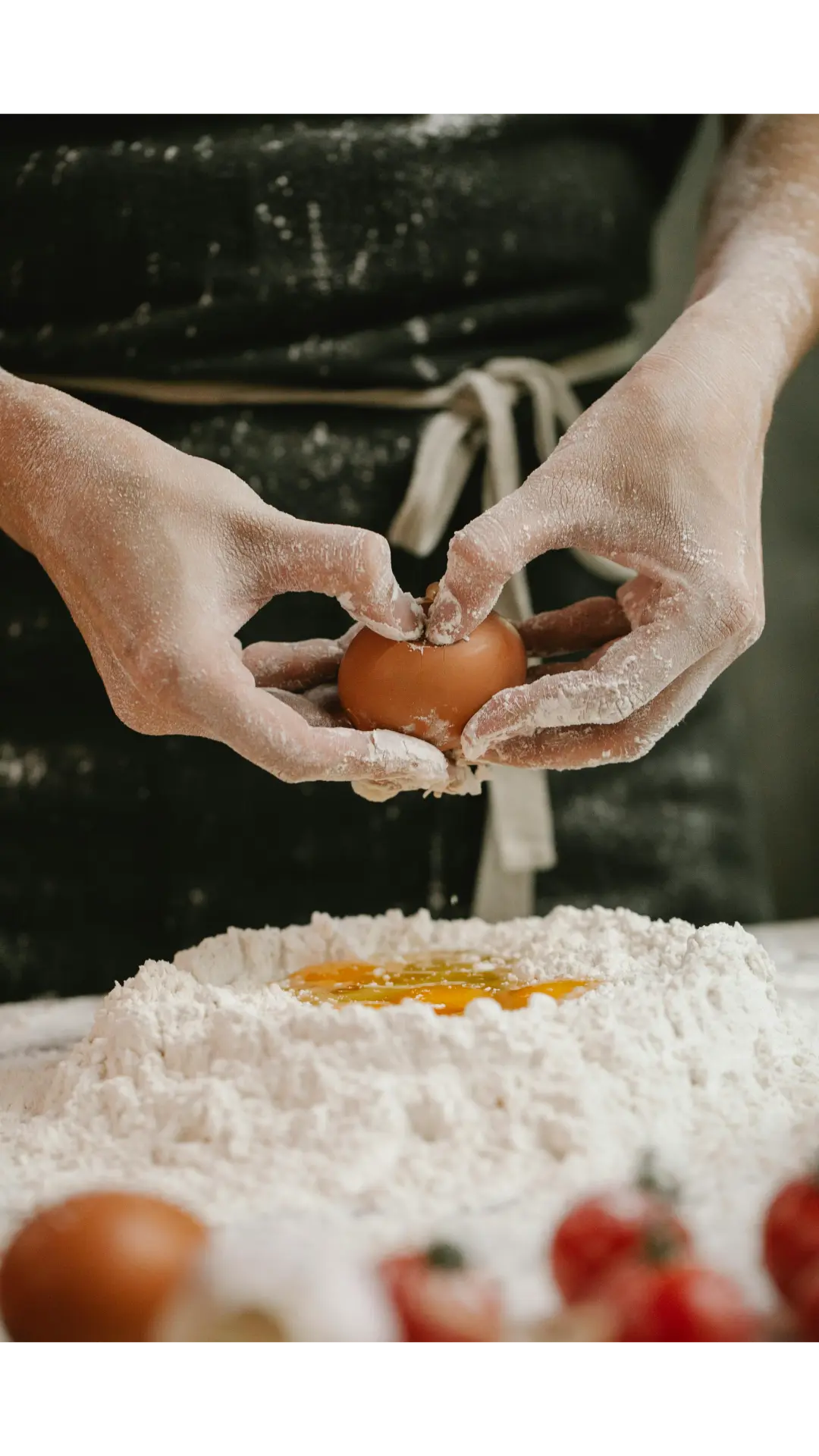 Eggs and flour